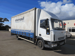 REF 44 - 2006 Iveco Curtain Sider with tail lift For Sale